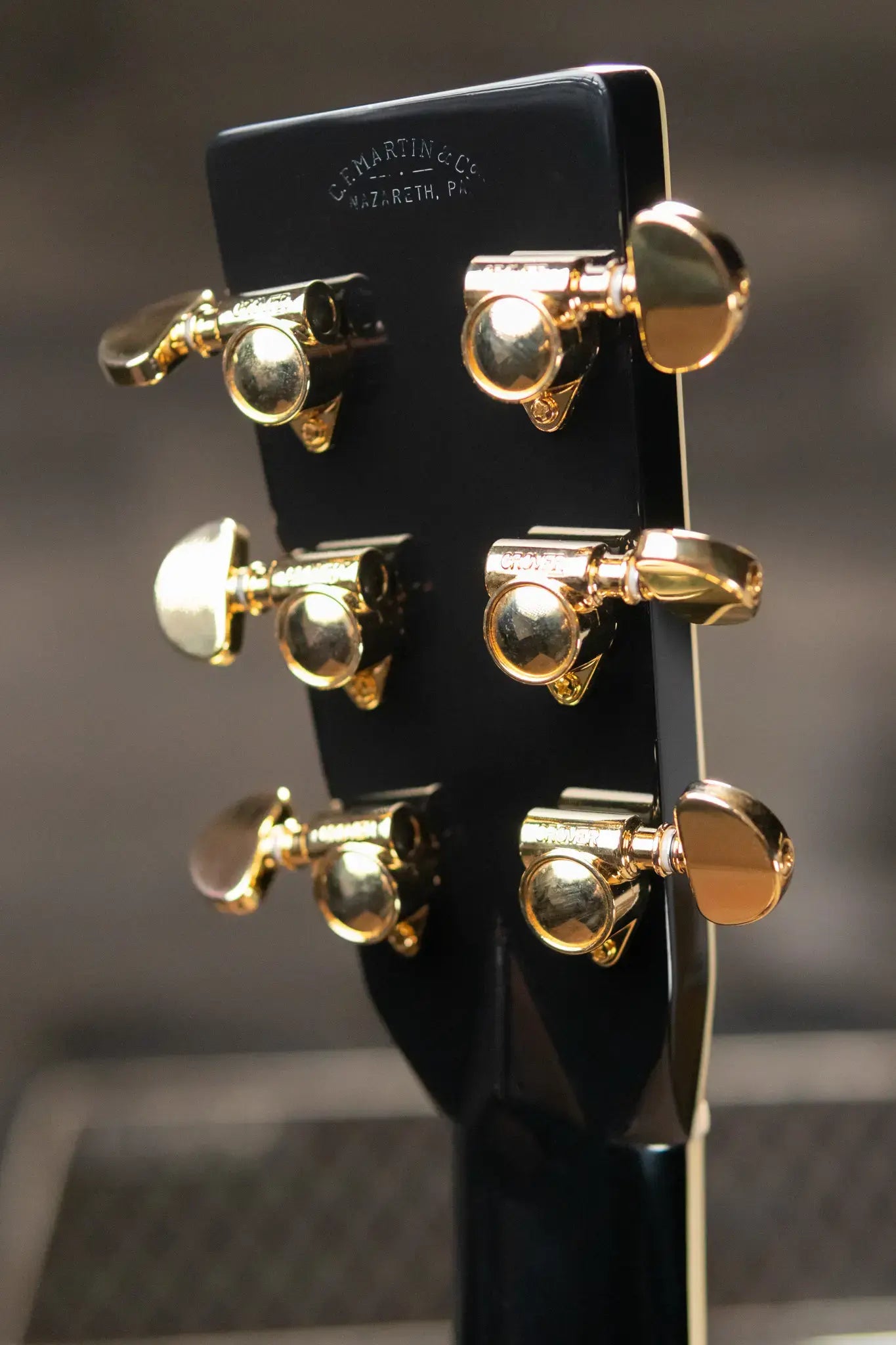 Martin Custom Style 45 000 Acoustic Guitar - East Indian Rosewood/Premium Spruce, Black with Hardshell Case