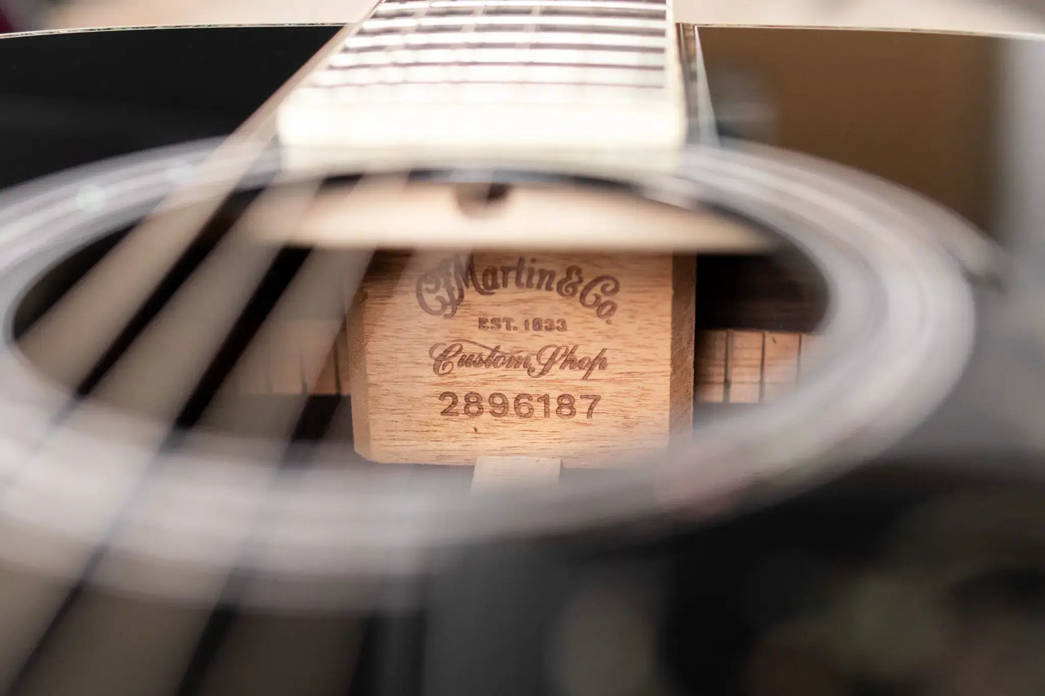 Martin Custom Style 45 000 Acoustic Guitar - East Indian Rosewood/Premium Spruce, Black with Hardshell Case