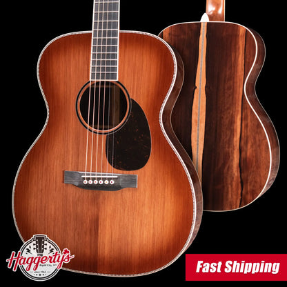 Martin Custom Shop 000 Acoustic Guitar - Macassar Ebony with Hardshell Case