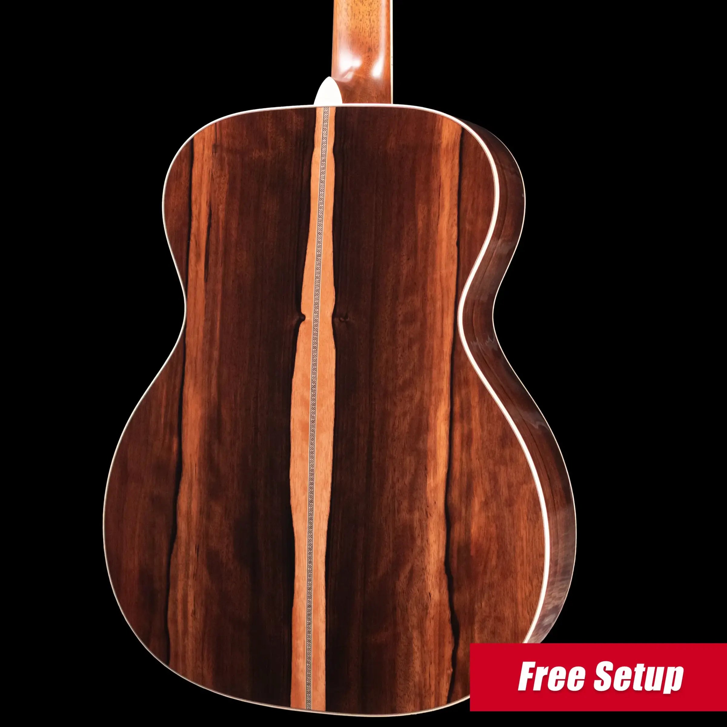 Martin Custom Shop 000 Acoustic Guitar - Macassar Ebony with Hardshell Case