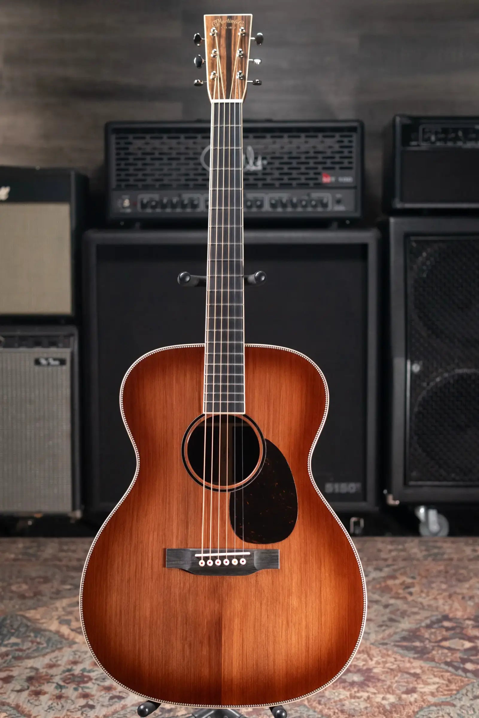 Martin Custom Shop 000 Acoustic Guitar - Macassar Ebony with Hardshell Case