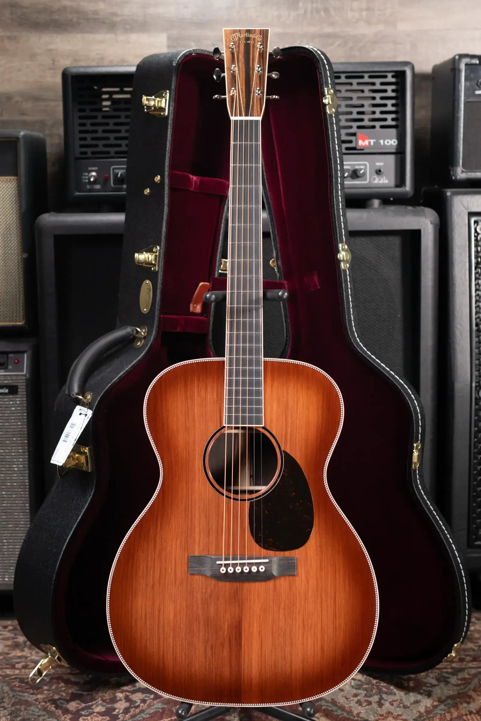 Martin Custom Shop 000 Acoustic Guitar - Macassar Ebony with Hardshell Case