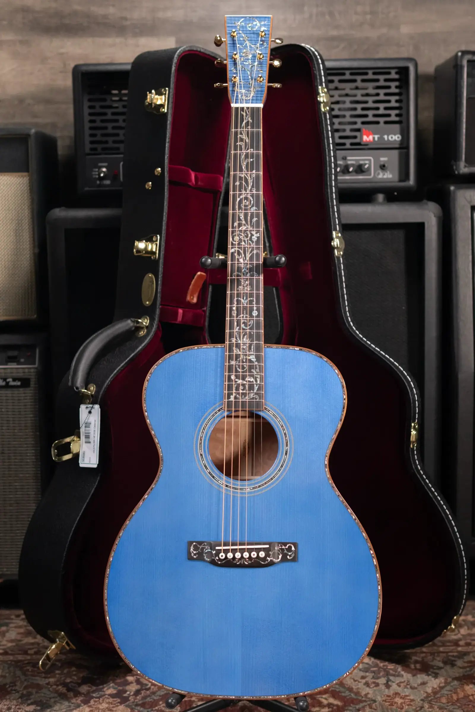 Martin Custom Shop 000 Acoustic Guitar - Quilted Maple with Hardshell Case