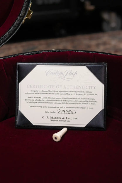 Martin Custom Shop Style 45 000-14F Acoustic Guitar - Quilted Maple,  Charcoal Cherry Burst with Hardshell Case