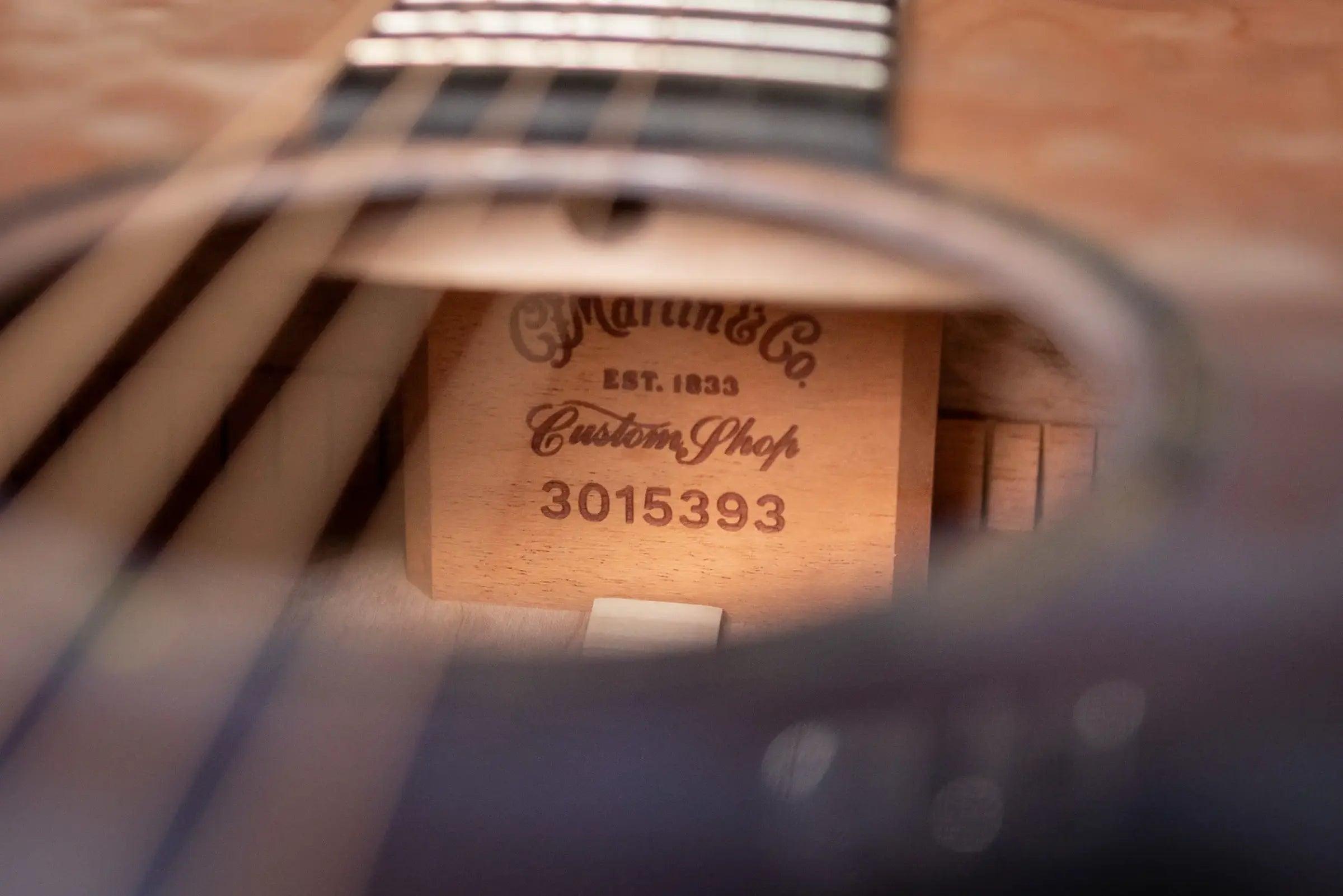 Martin Custom Shop Style 45 OM-14F Acoustic Guitar - Quilted Maple,  Blue Ocean Fade Burst with Hardshell Case