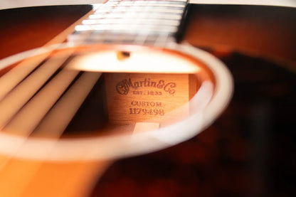 Martin Custom 000-18 Golden Era 1937 Acoustic Guitar, Quilted Mahogany/Adirondack Spruce, 1935 Sunburst with Hardshell Case - Used