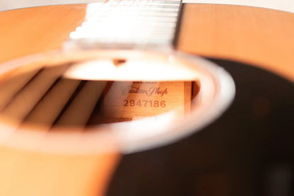 Martin Custom Shop 00-12F Flamed Mahogany/Western Red Cedar with Hardshell Case - Used
