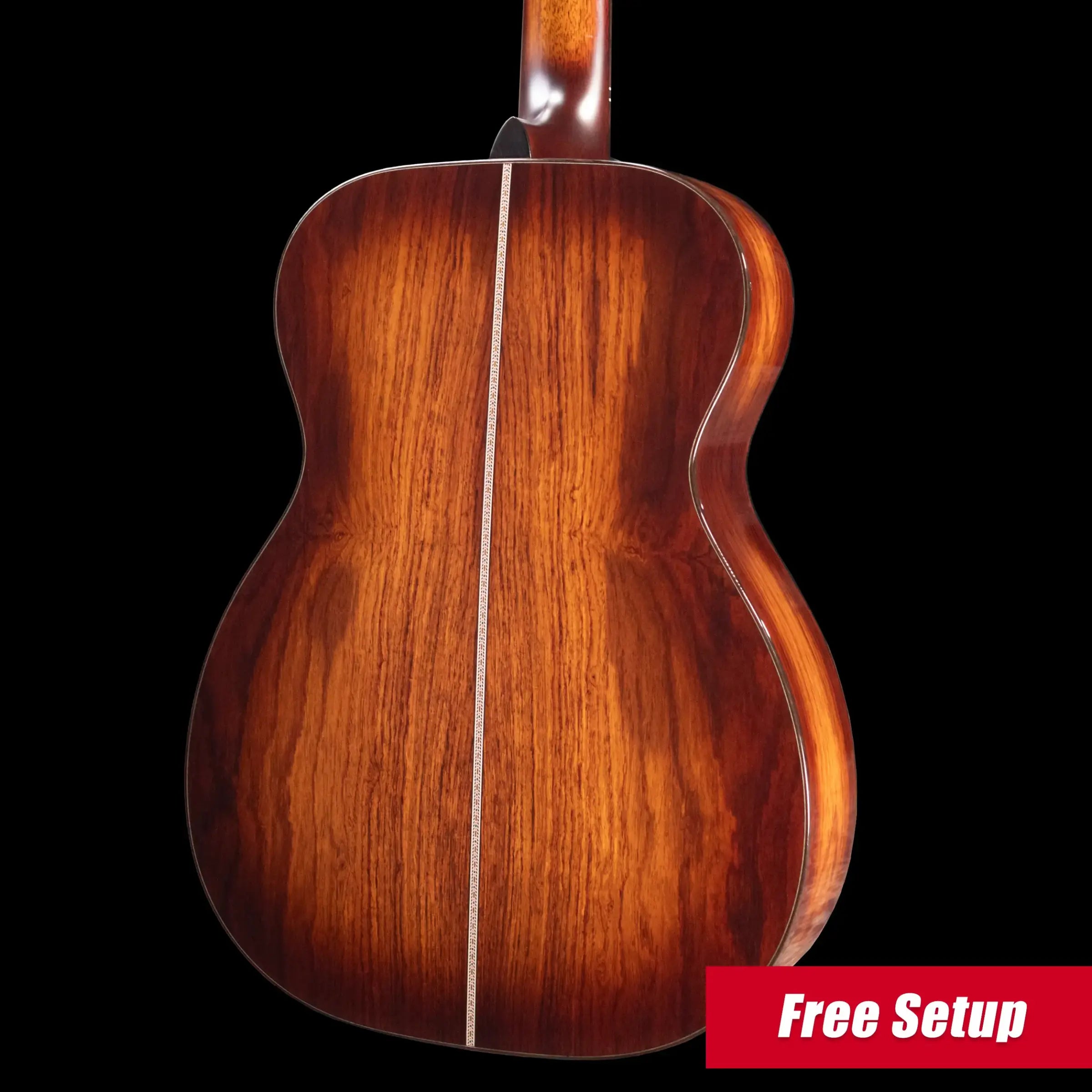 Martin Custom Shop Style 45 00-14F Acoustic Guitar - Sinker Redwood/Honduran Rosewood with Hardshell Case