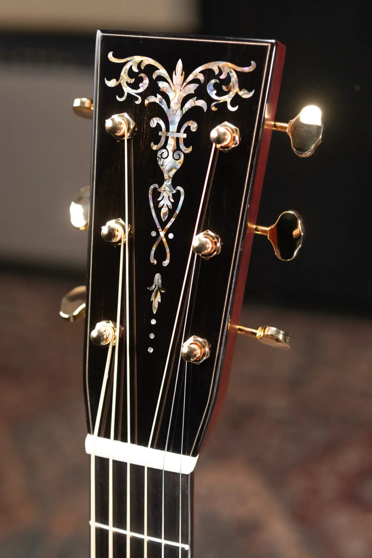 Martin Custom Shop Style 45 00-14F Acoustic Guitar - Sinker Redwood/Honduran Rosewood with Hardshell Case