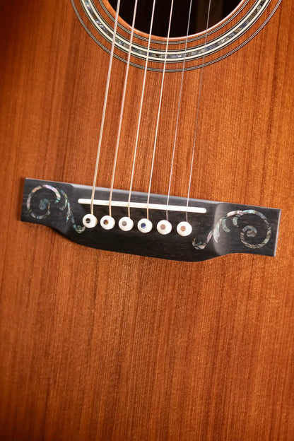 Martin Custom Shop Style 45 00-14F Acoustic Guitar - Sinker Redwood/Honduran Rosewood with Hardshell Case