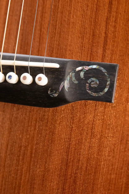 Martin Custom Shop Style 45 00-14F Acoustic Guitar - Sinker Redwood/Honduran Rosewood with Hardshell Case