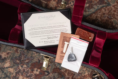 Martin Custom Shop Style 45 00-14F Acoustic Guitar - Sinker Redwood/Honduran Rosewood with Hardshell Case