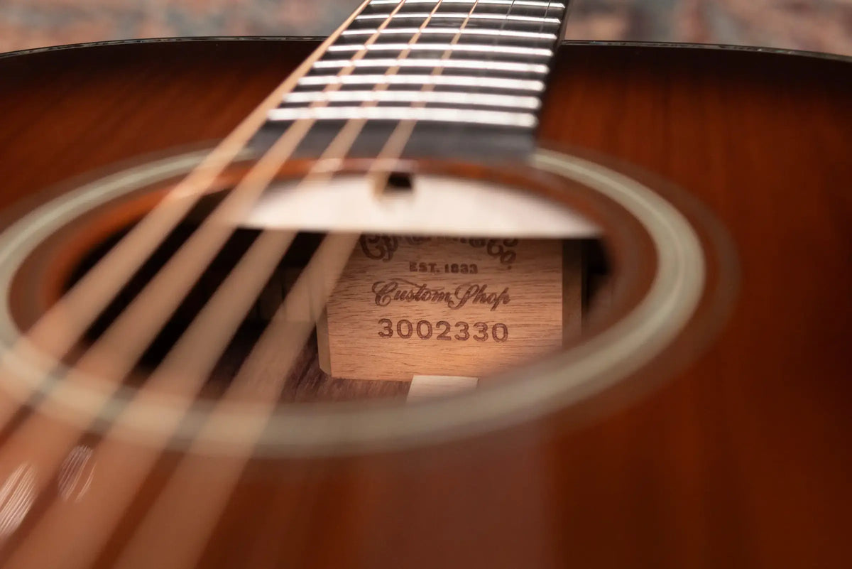 Martin Custom Shop Style 45 00-14F Acoustic Guitar - Sinker Redwood/Honduran Rosewood with Hardshell Case