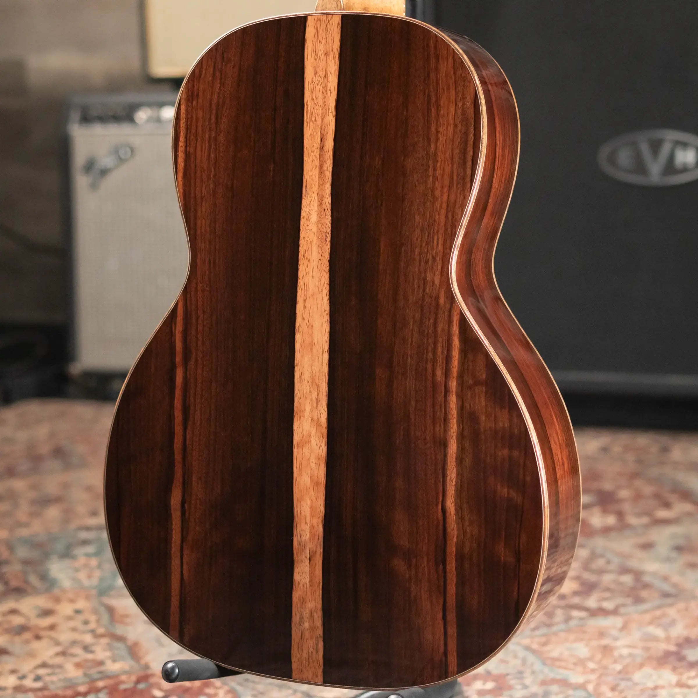 Martin Custom Style 45 00 Acoustic Guitar - Premium Sinker Redwood/Striped Macassar Ebony with Hardshell Case