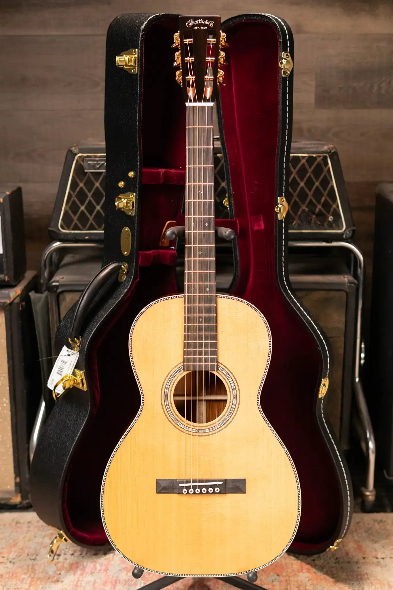 Martin Custom Shop 0 12-Fret Acoustic Guitar - Guatemalan Rosewood with Hardshell Case