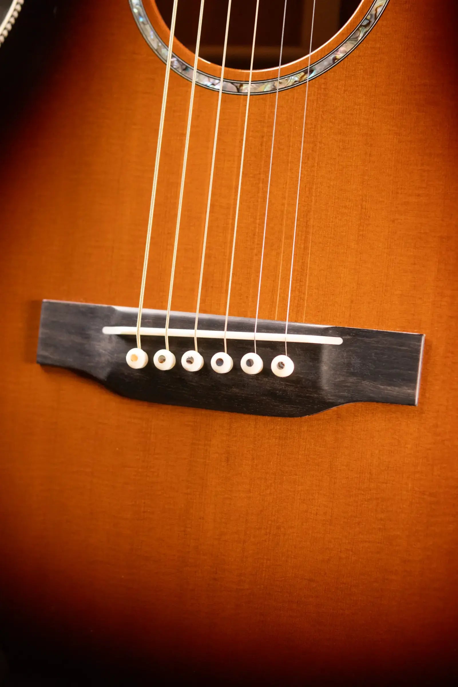 Martin Custom Shop 0 12-Fret Flamed Mahogany Acoustic Guitar - 1935 Sunburst with Hardshell Case