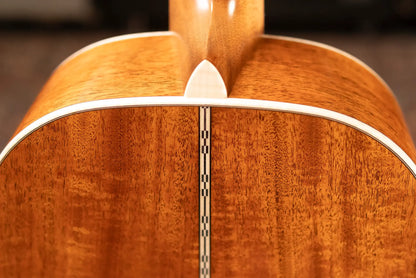 Martin Custom Shop 0 12-Fret Flamed Mahogany Acoustic Guitar - 1935 Sunburst with Hardshell Case