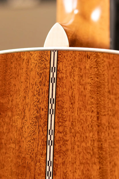 Martin Custom Shop 0 12-Fret Flamed Mahogany Acoustic Guitar - 1935 Sunburst with Hardshell Case