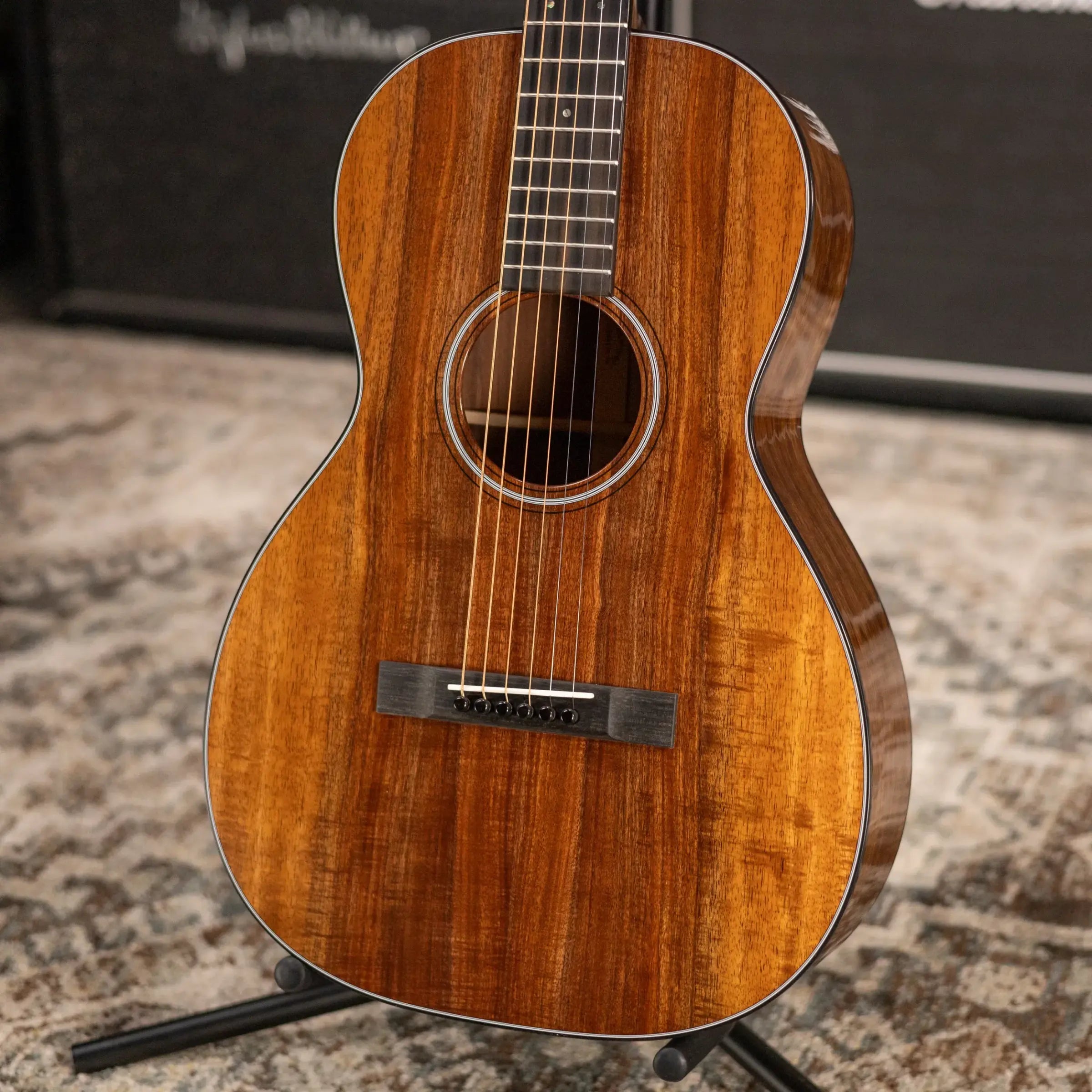 Martin Custom Shop 0-18K2 CFM IV 12-Fret Acoustic Guitar - Flamed Koa with Hardshell Case
