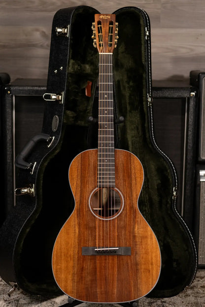 Martin Custom Shop 0-18K2 CFM IV 12-Fret Acoustic Guitar - Flamed Koa with Hardshell Case
