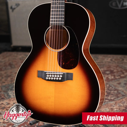 Martin Custom Shop CEO7-12 12-String Acoustic/Electric Guitar - Autumn Sunset Burst with Hardshell Case - Used