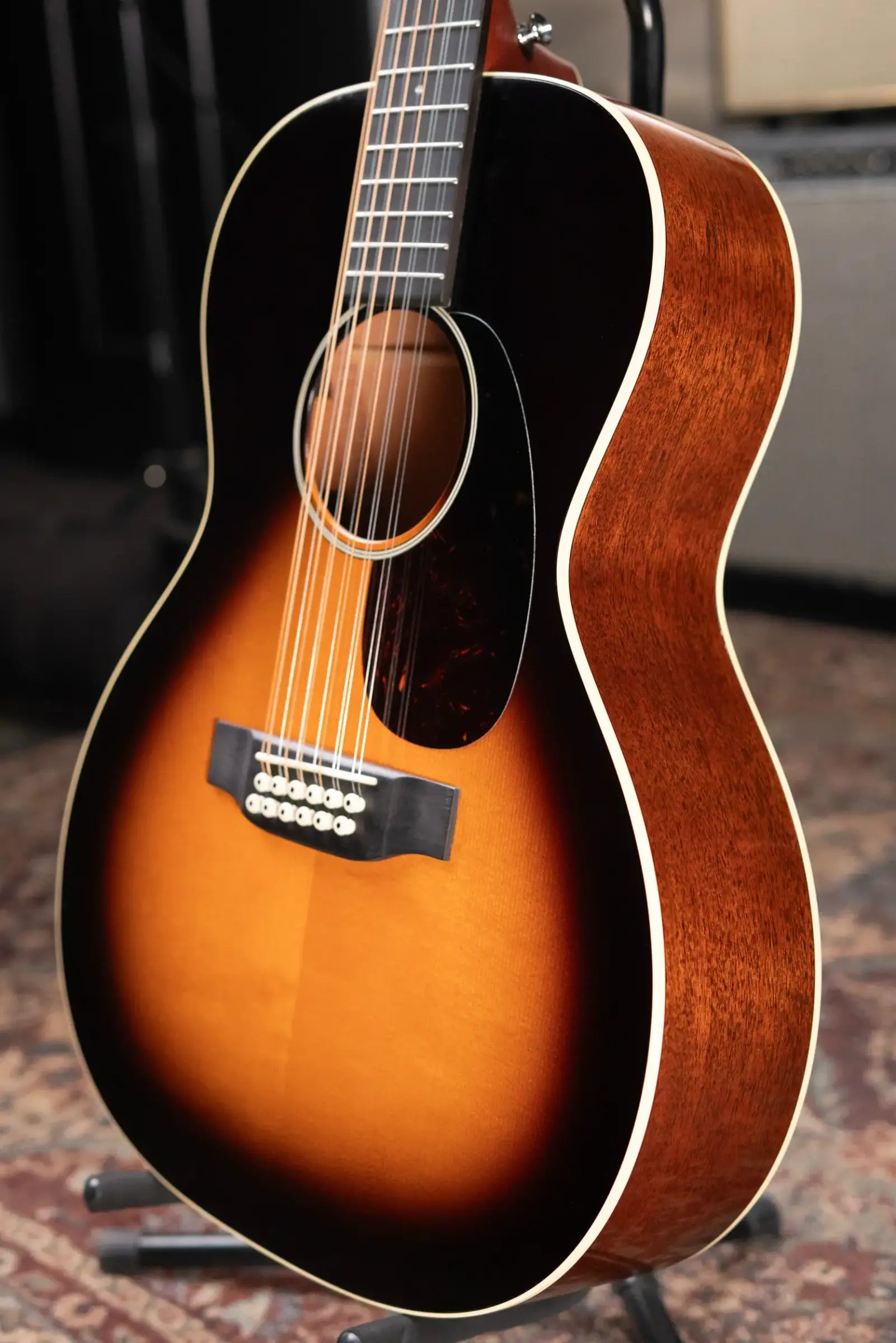 Martin Custom Shop CEO7-12 12-String Acoustic/Electric Guitar - Autumn Sunset Burst with Hardshell Case - Used