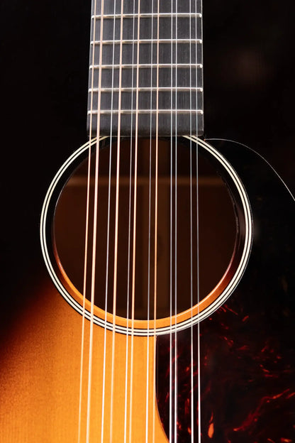 Martin Custom Shop CEO7-12 12-String Acoustic/Electric Guitar - Autumn Sunset Burst with Hardshell Case - Used