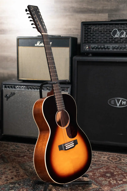 Martin Custom Shop CEO7-12 12-String Acoustic/Electric Guitar - Autumn Sunset Burst with Hardshell Case - Used