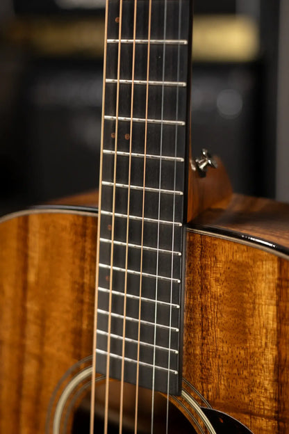 Martin Custom Shop D-14F Dreadnought Acoustic Guitar - Exceptional Figured Koa Back and Sides with Hardshell Case - Used