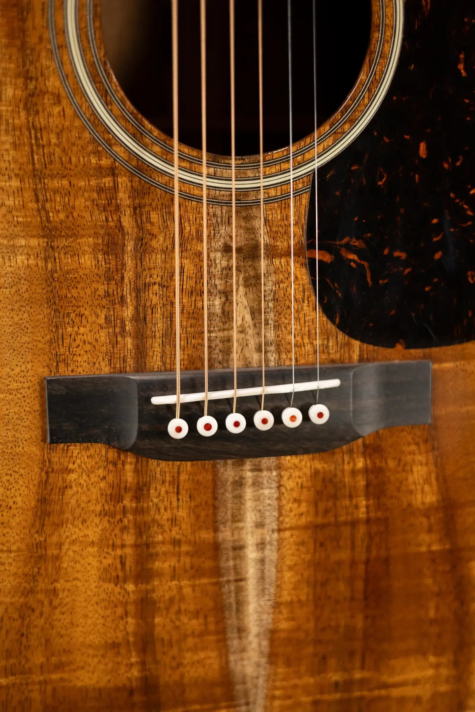 Martin Custom Shop D-14F Dreadnought Acoustic Guitar - Exceptional Figured Koa Back and Sides with Hardshell Case - Used