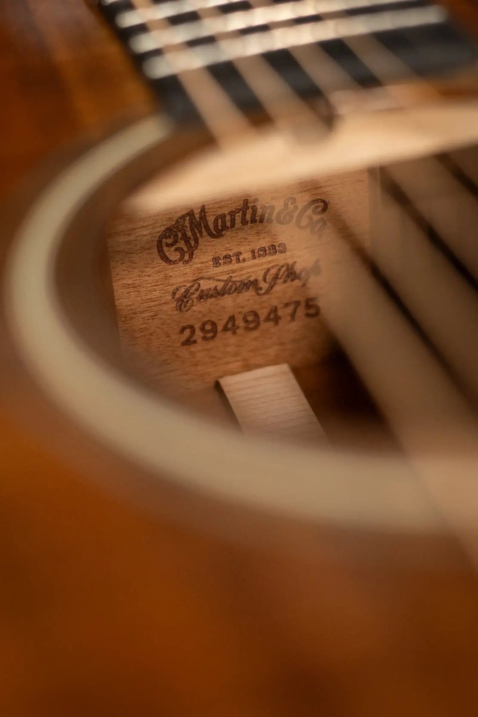 Martin Custom Shop D-14F Dreadnought Acoustic Guitar - Exceptional Figured Koa Back and Sides with Hardshell Case - Used