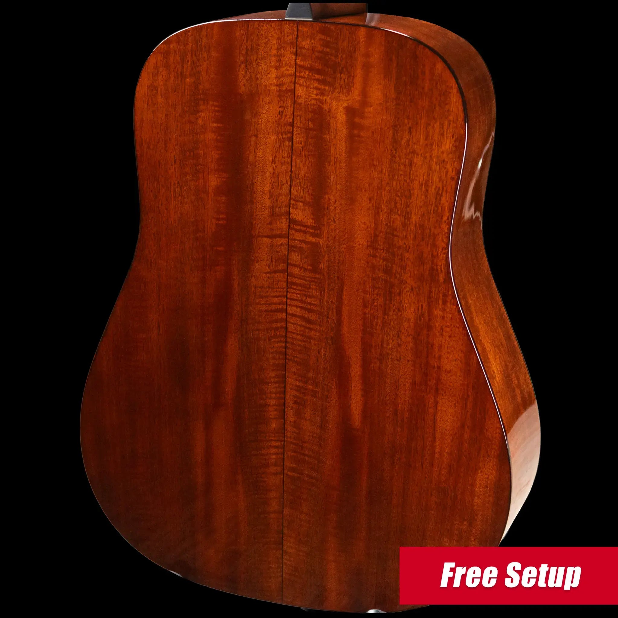 Martin Custom Shop D-14F Flamed Mahogany Acoustic Guitar - 1935 Sunburst with Hardshell Case - Used