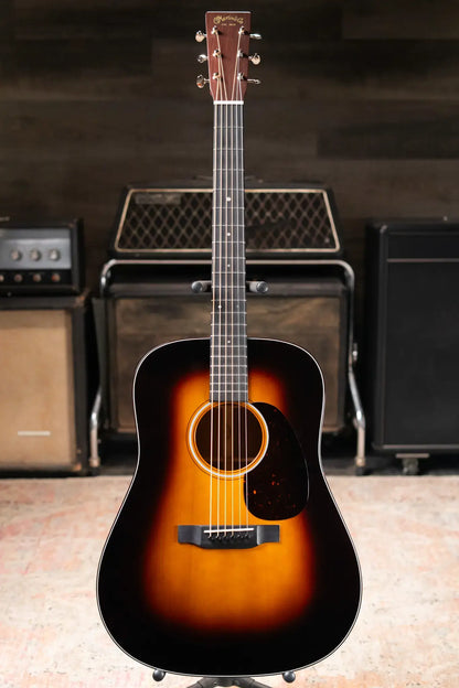 Martin Custom Shop D-14F Flamed Mahogany Acoustic Guitar - 1935 Sunburst with Hardshell Case - Used