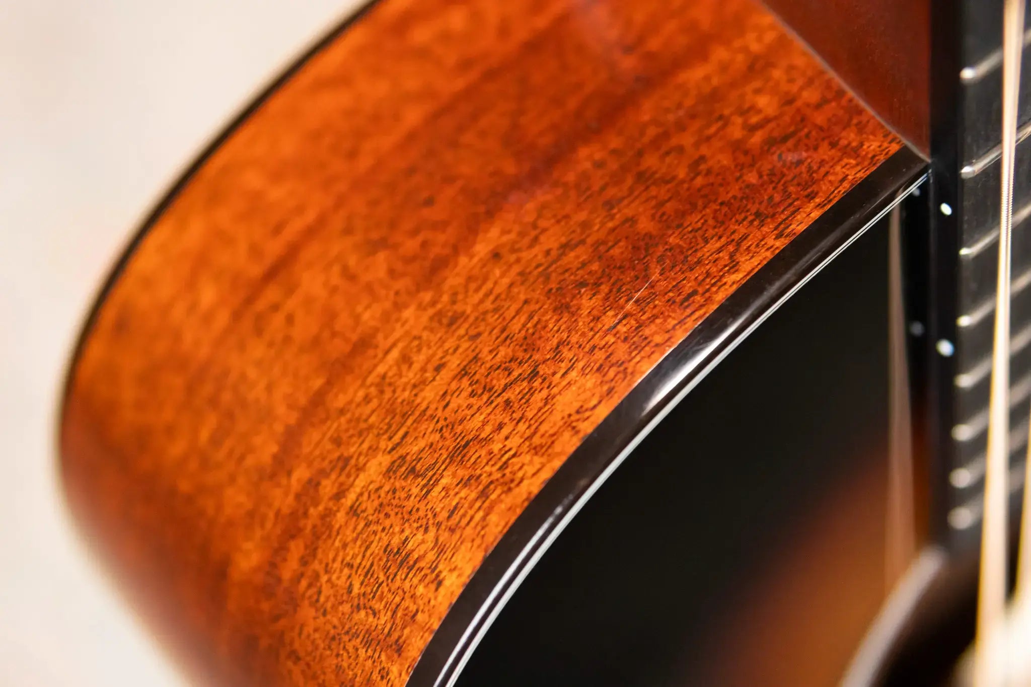 Martin Custom Shop D-14F Flamed Mahogany Acoustic Guitar - 1935 Sunburst with Hardshell Case - Used