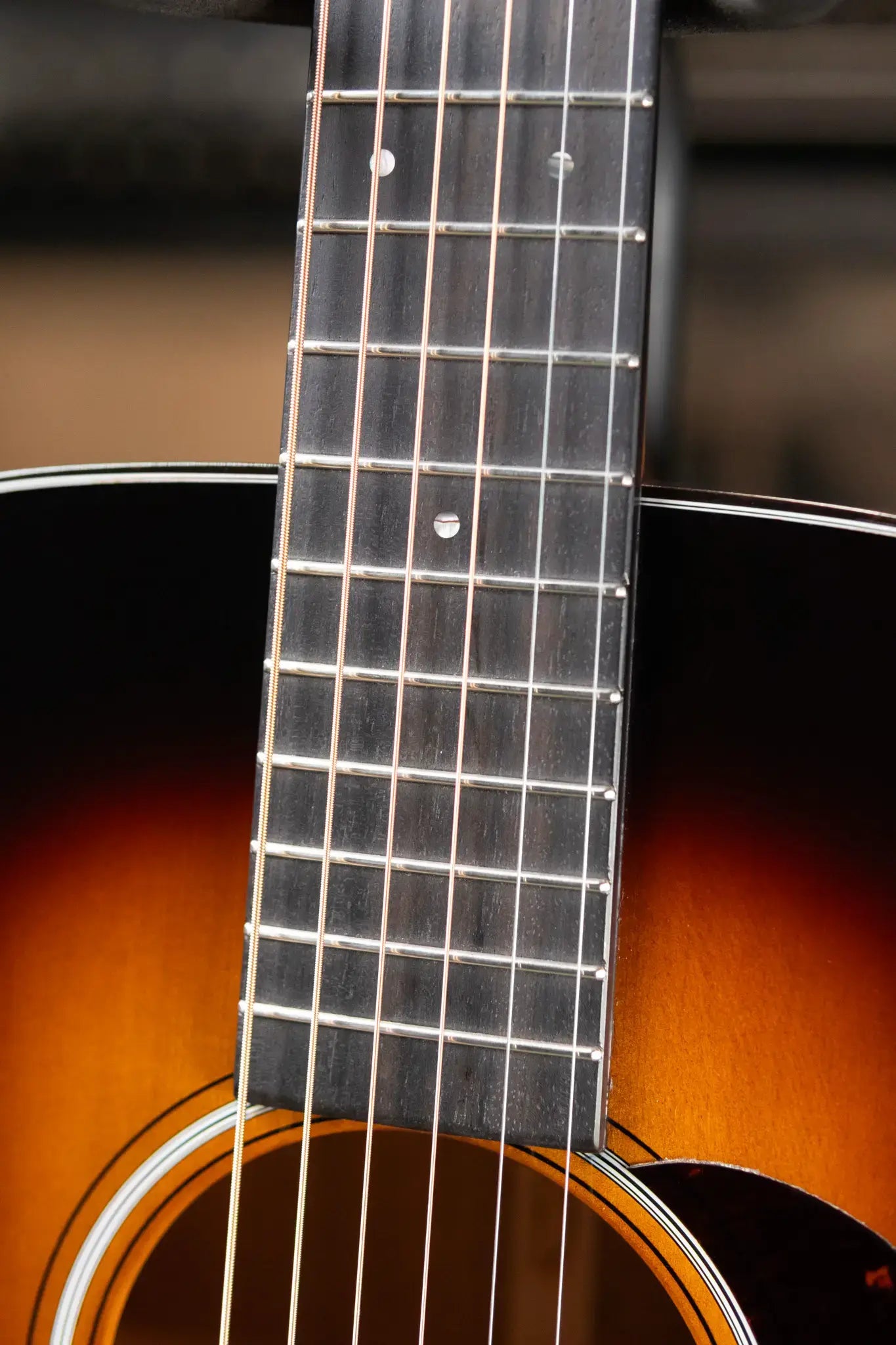 Martin Custom Shop D-14F Flamed Mahogany Acoustic Guitar - 1935 Sunburst with Hardshell Case - Used