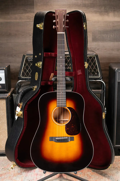 Martin Custom Shop D-14F Flamed Mahogany Acoustic Guitar - 1935 Sunburst with Hardshell Case - Used