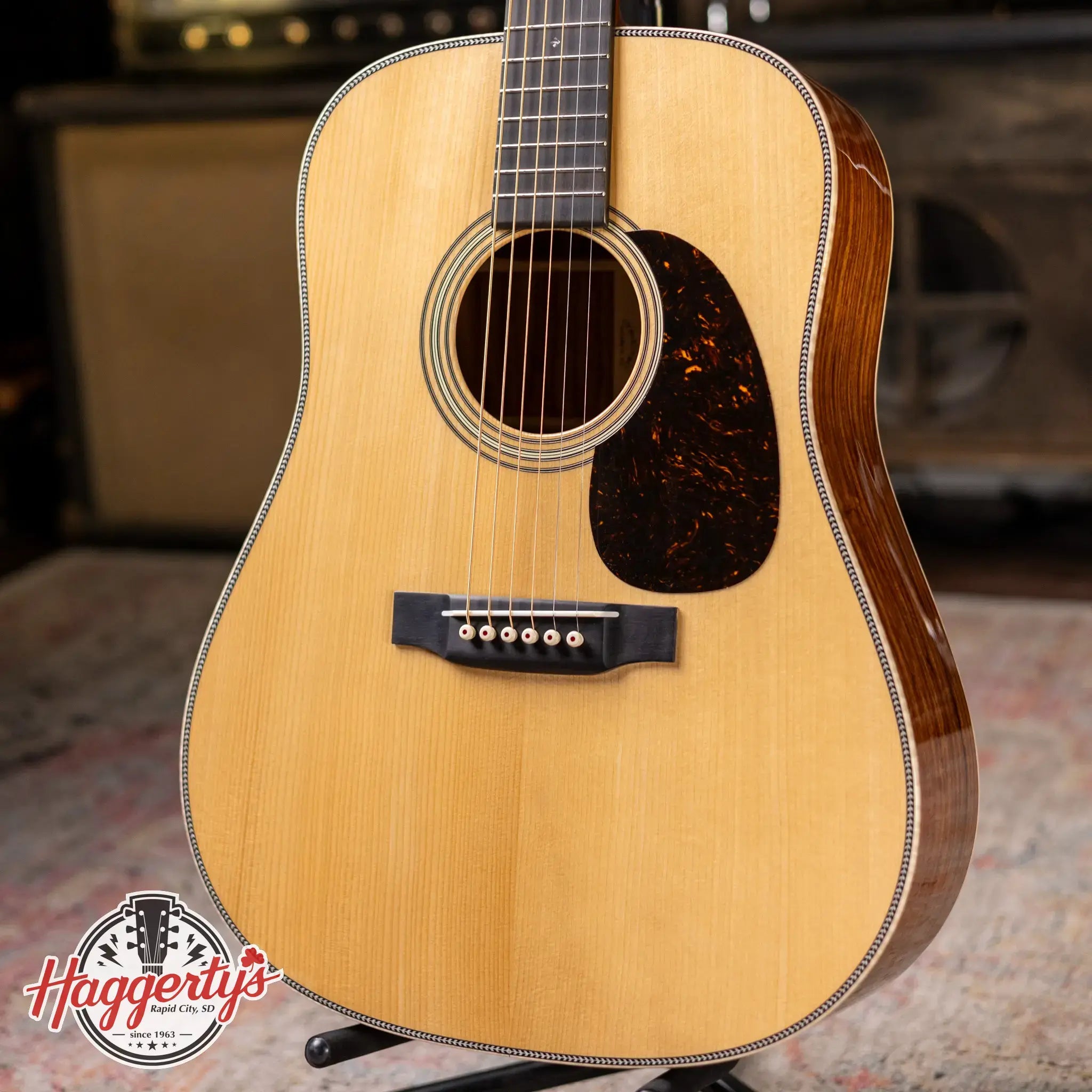 Martin Custom Shop Dreadnought Acoustic - Guatemalan Rosewood with Hardshell Case