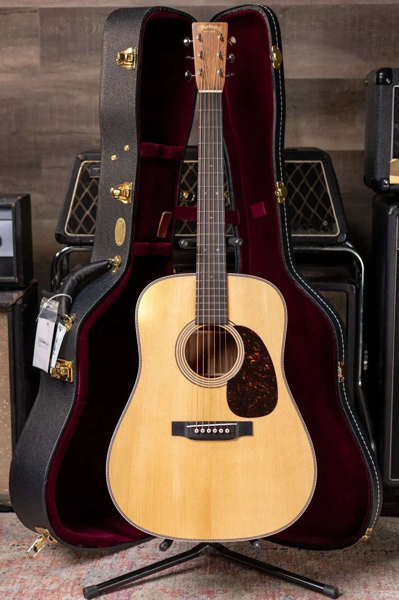 Martin Custom Shop Dreadnought Acoustic - Guatemalan Rosewood with Hardshell Case