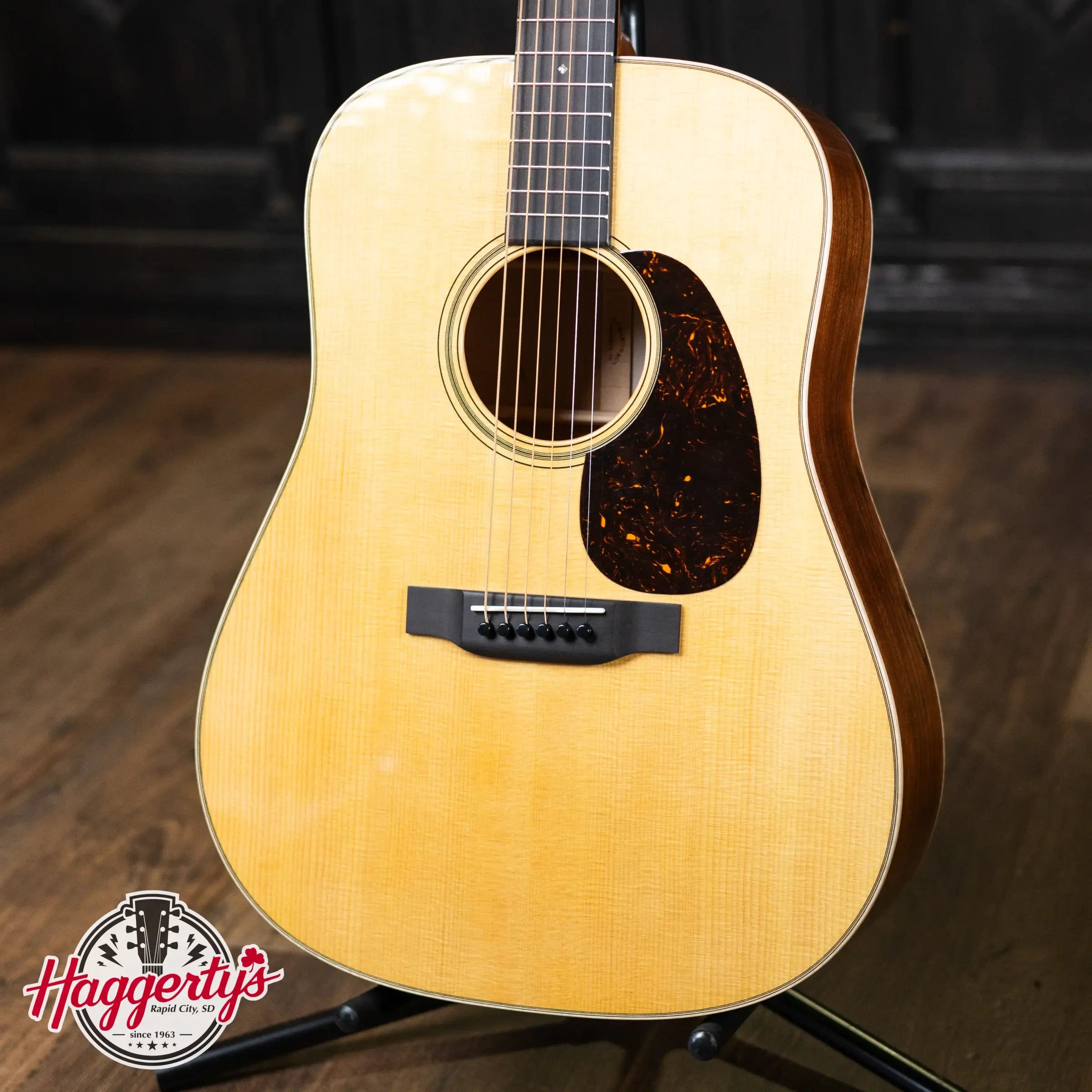 Martin Custom Shop Dreadnought Acoustic Guitar - Cherry Hill with Hardshell Case