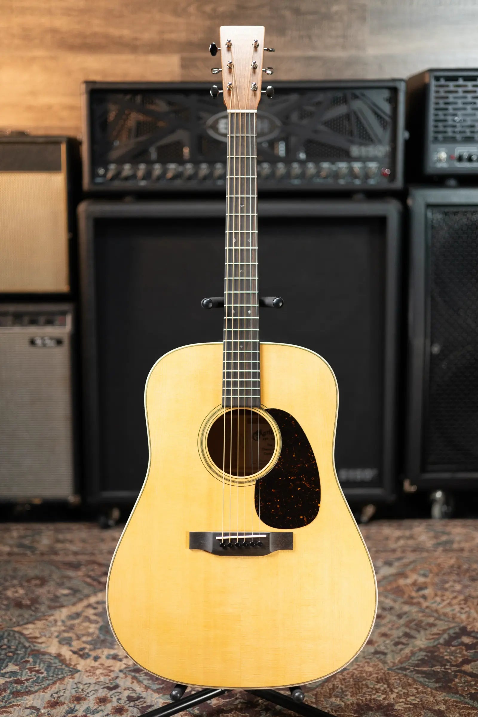 Martin Custom Shop Dreadnought Acoustic Guitar - Cherry Hill with Hardshell Case