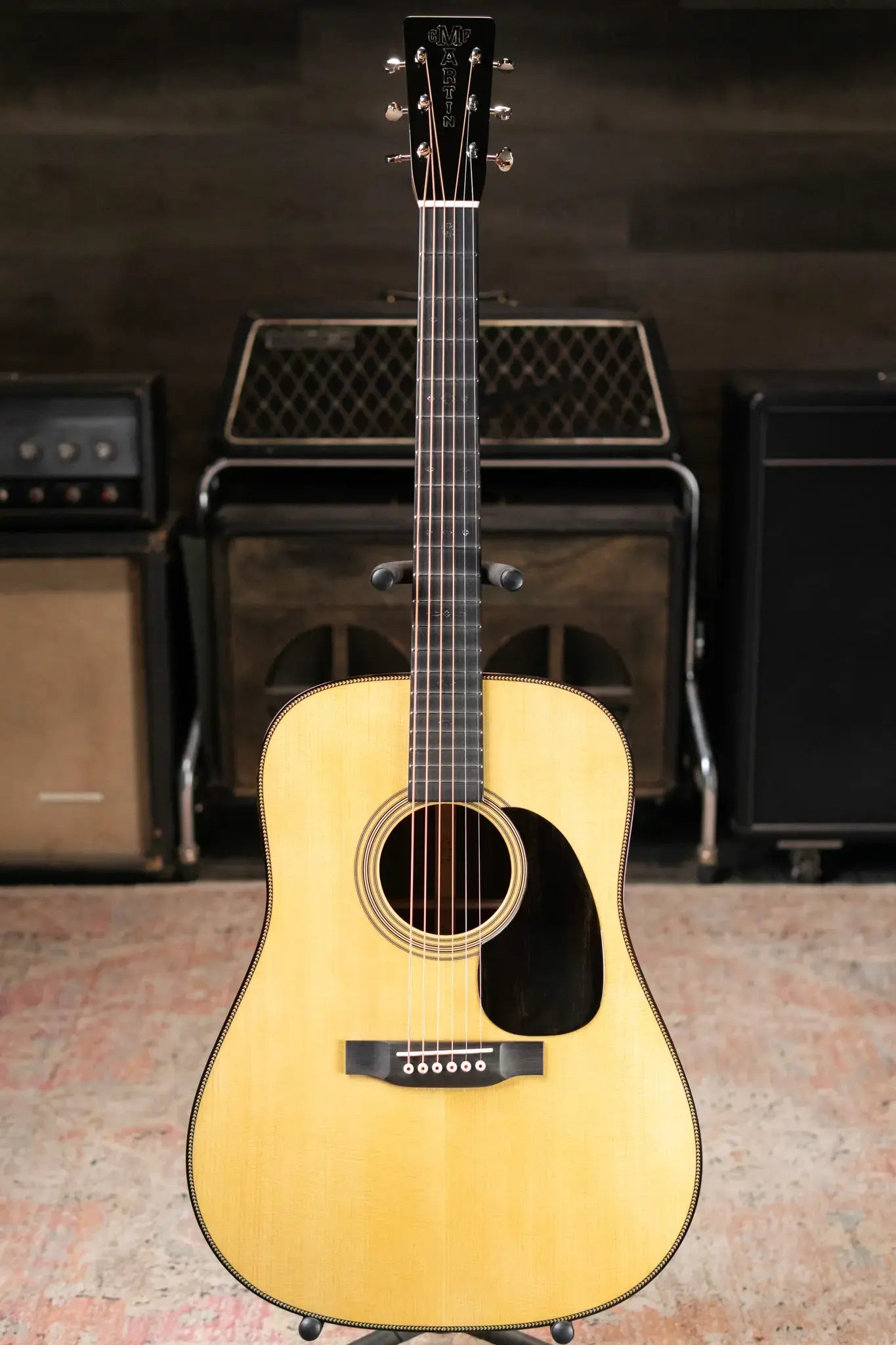 Martin Custom Shop Dreadnought Acoustic Guitar - East Indian Rosewood with Hardshell Case