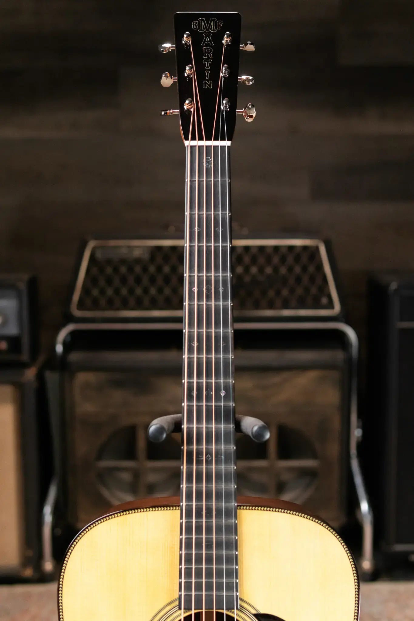 Martin Custom Shop Dreadnought Acoustic Guitar - East Indian Rosewood with Hardshell Case