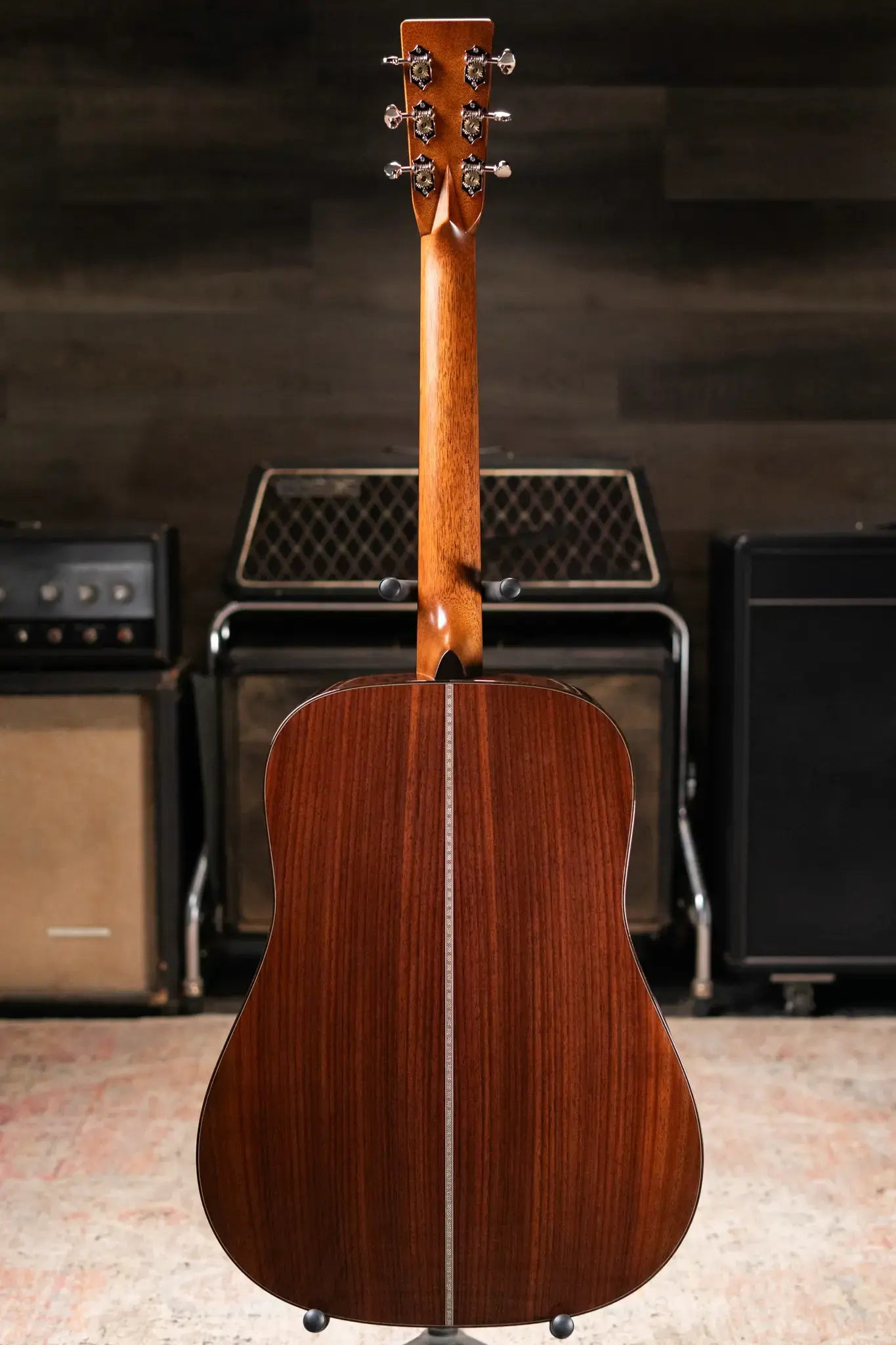 Martin Custom Shop Dreadnought Acoustic Guitar - East Indian Rosewood with Hardshell Case