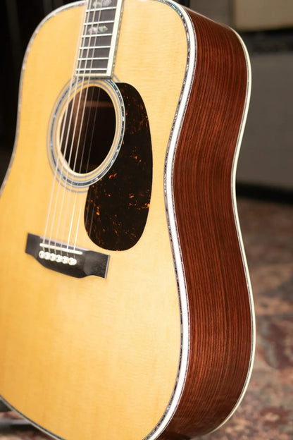 Martin Custom Shop Style 45 Dreadnought Acoustic Guitar - East Indian Rosewood with Hardshell Case