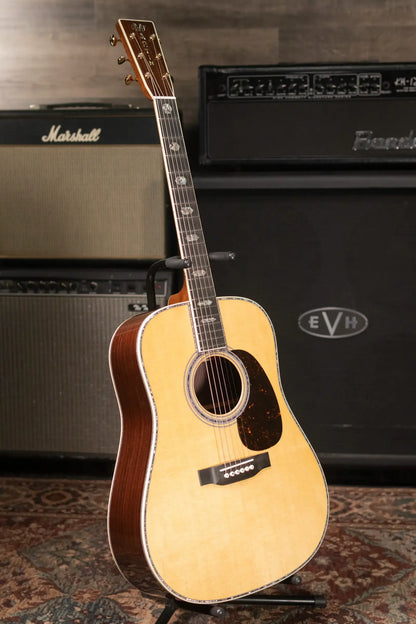 Martin Custom Shop Style 45 Dreadnought Acoustic Guitar - East Indian Rosewood with Hardshell Case