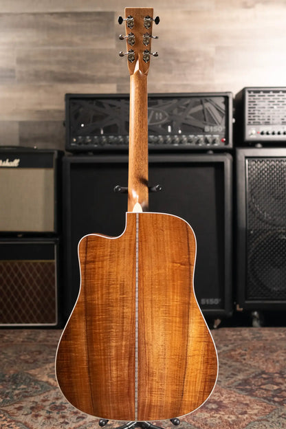 Martin Custom Shop Dreadnought Acoustic Guitar - Extra Figured Koa with Hardshell Case
