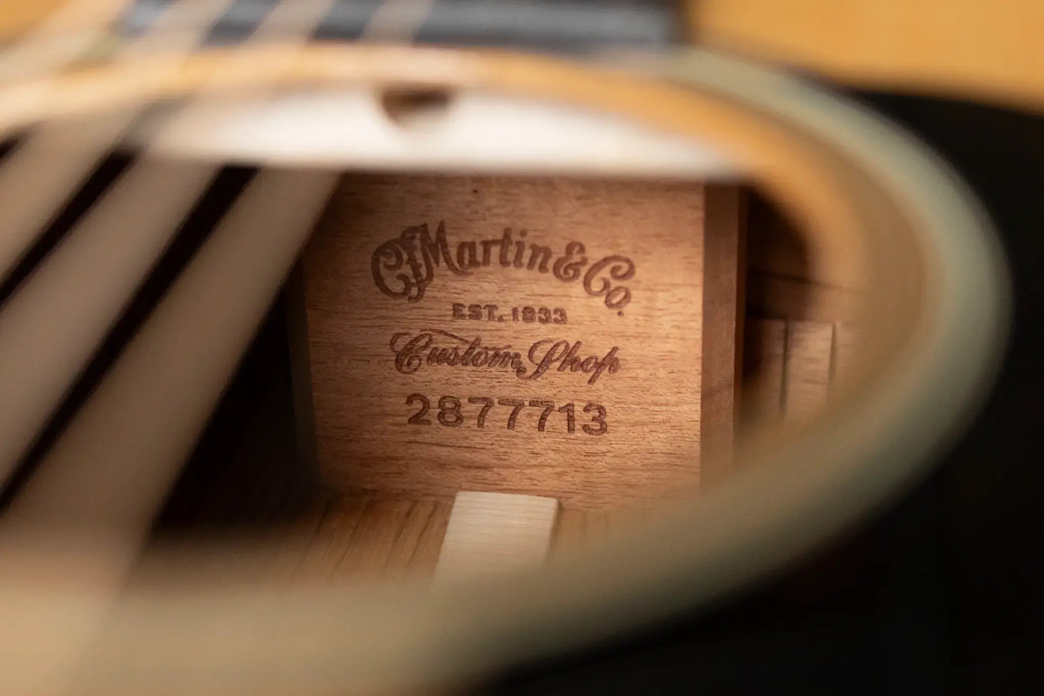 Martin Custom Shop Dreadnought Acoustic Guitar - Guatemalan Rosewood with Hardshell Case