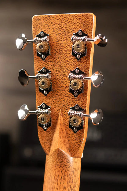 Martin Custom Shop Style 28 Dreadnought Acoustic Guitar - Macassar Ebony with Hardshell Case