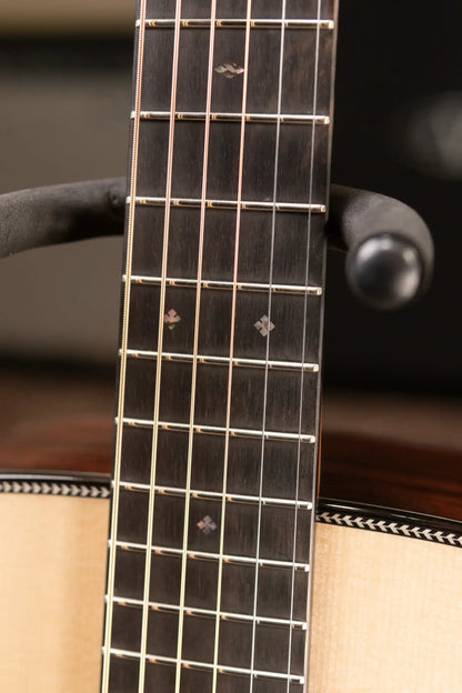 Martin Custom Shop Style 28 Dreadnought Acoustic Guitar - Macassar Ebony with Hardshell Case