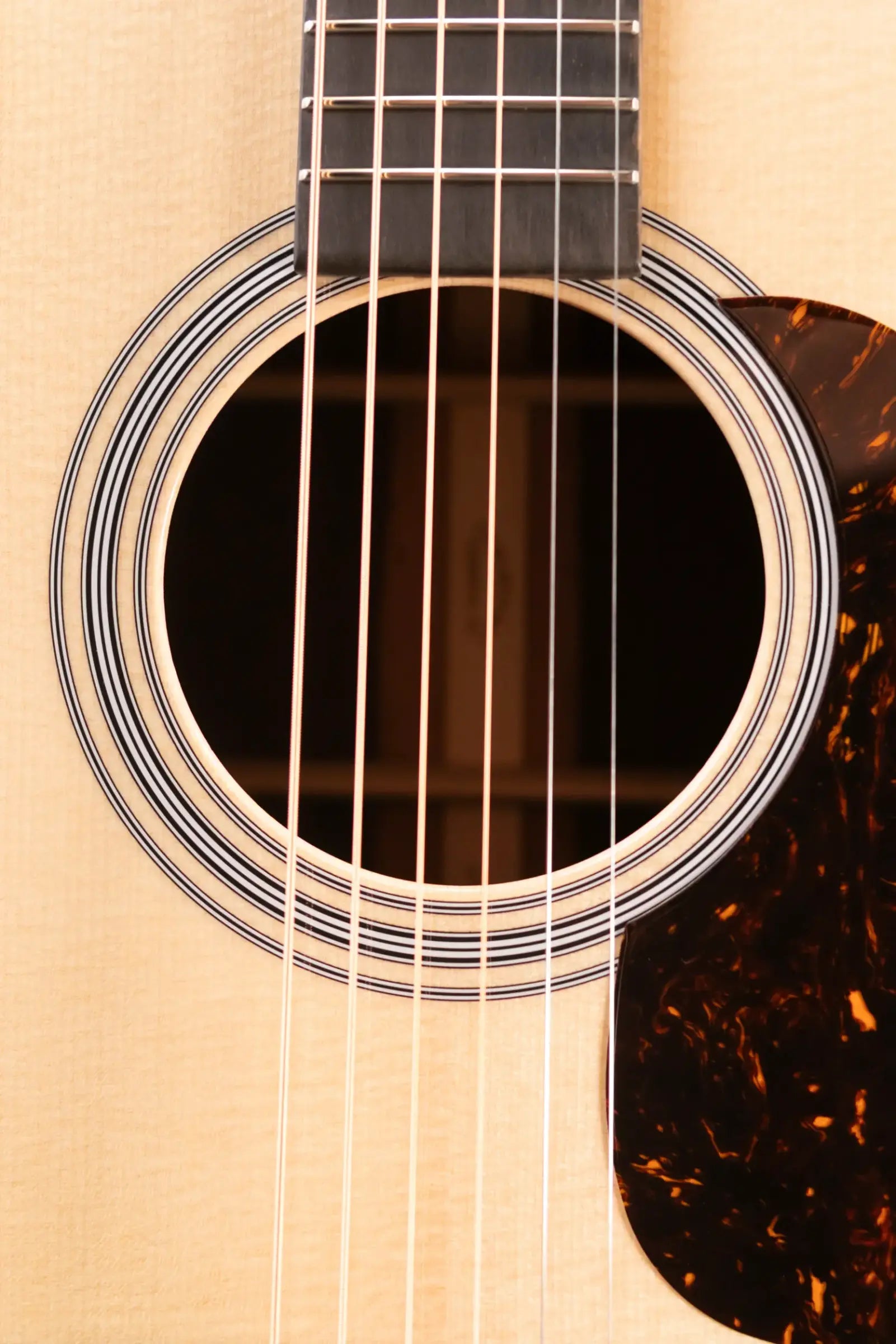 Martin Custom Shop Style 28 Dreadnought Acoustic Guitar - Macassar Ebony with Hardshell Case